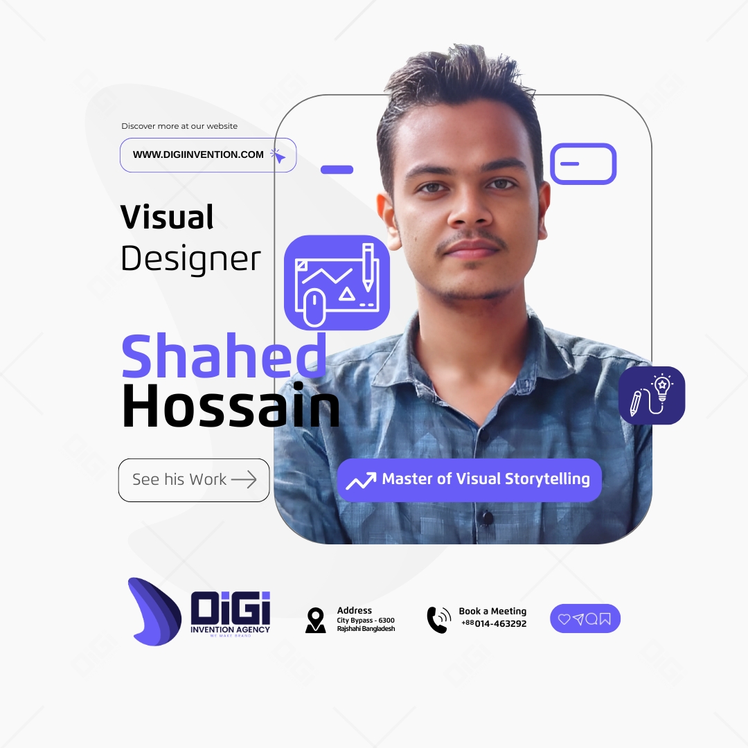 Shahed Hossain — Visual Designer