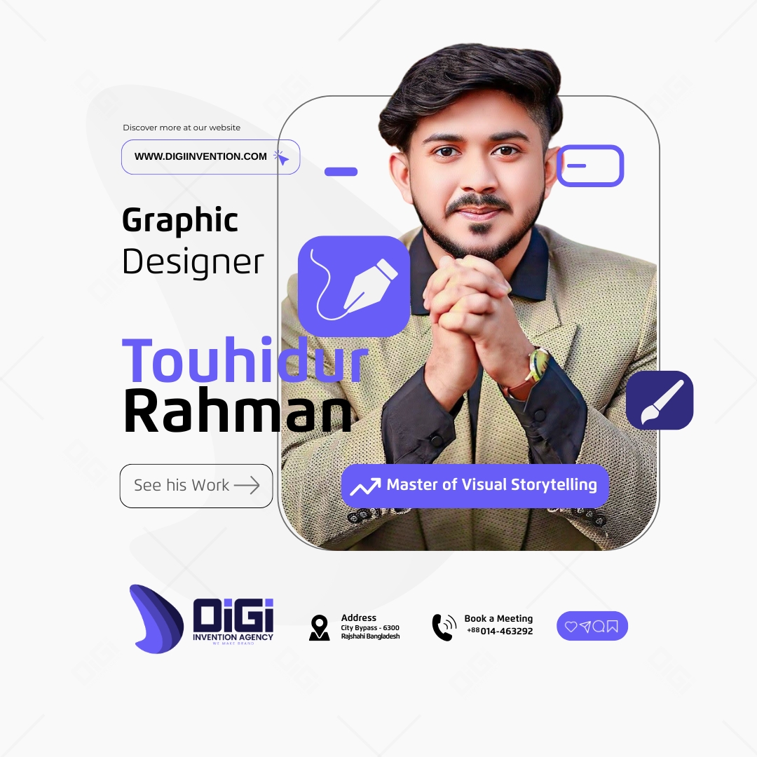 Touhidur Rahman — Graphic Designer