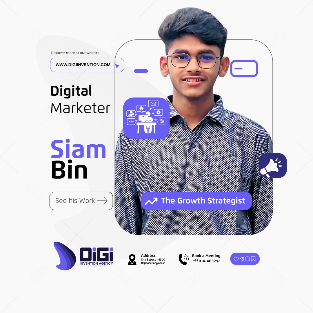 Siam Bin — Digital Marketer