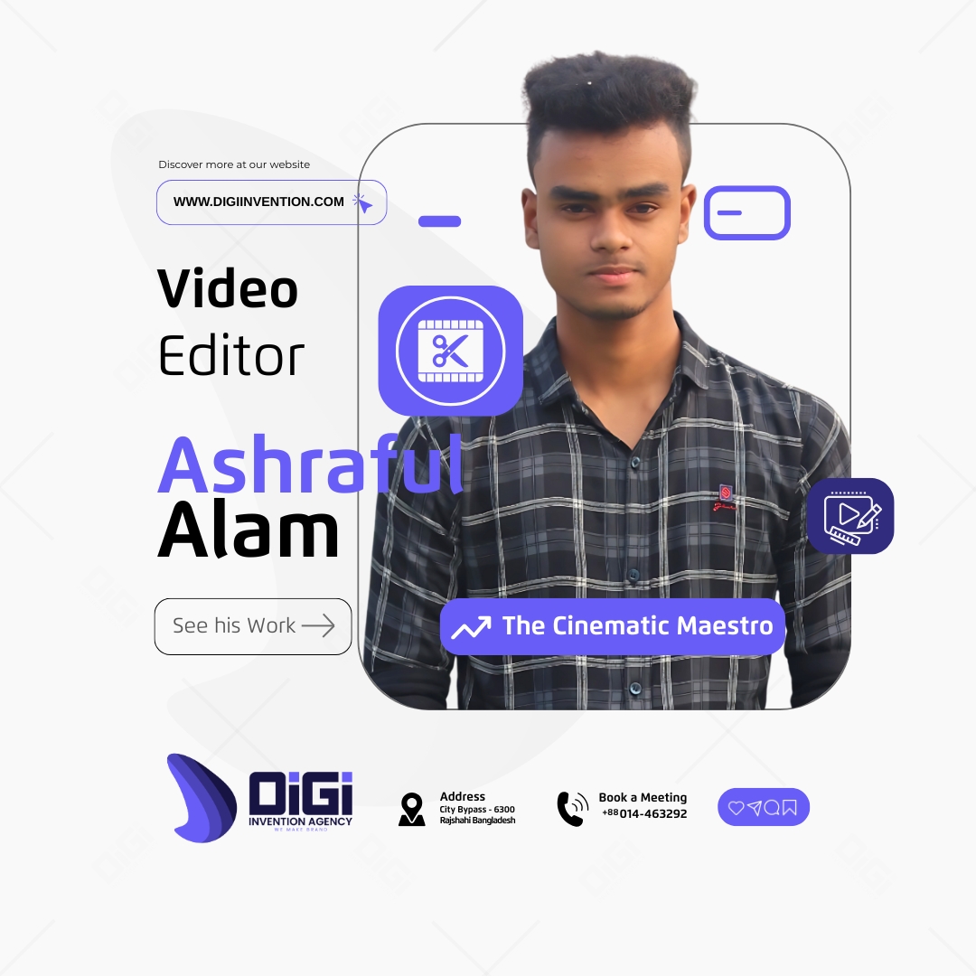 Ashraful Alam — Video Editor